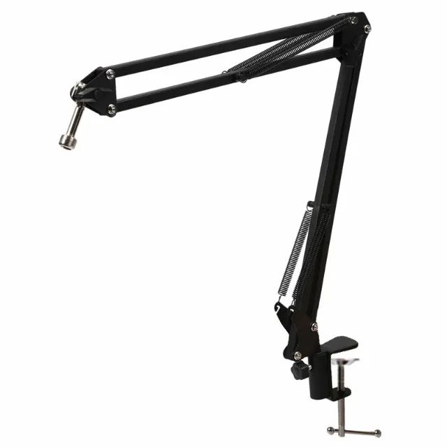 Suporte para Microfone de Mesa Articulável Profissional - WZetta - Foto 3