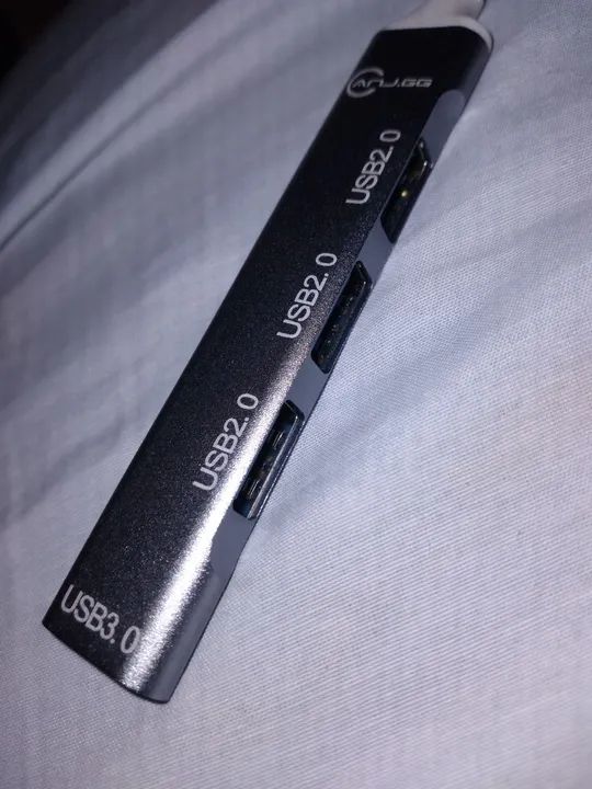 Cabo adaptador de entrada Tipo - C para USB HUBra - Foto 3