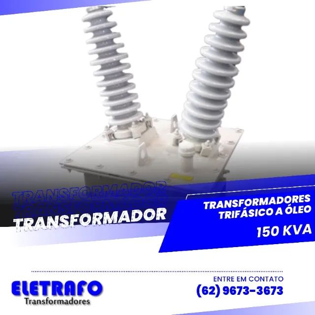 Transformador Trifásico a Óleo 150 Kva - Potência com Confiabilidade