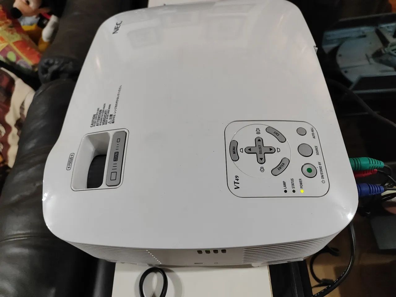 Projetor NEC pouco uso, igual zero - Foto 2