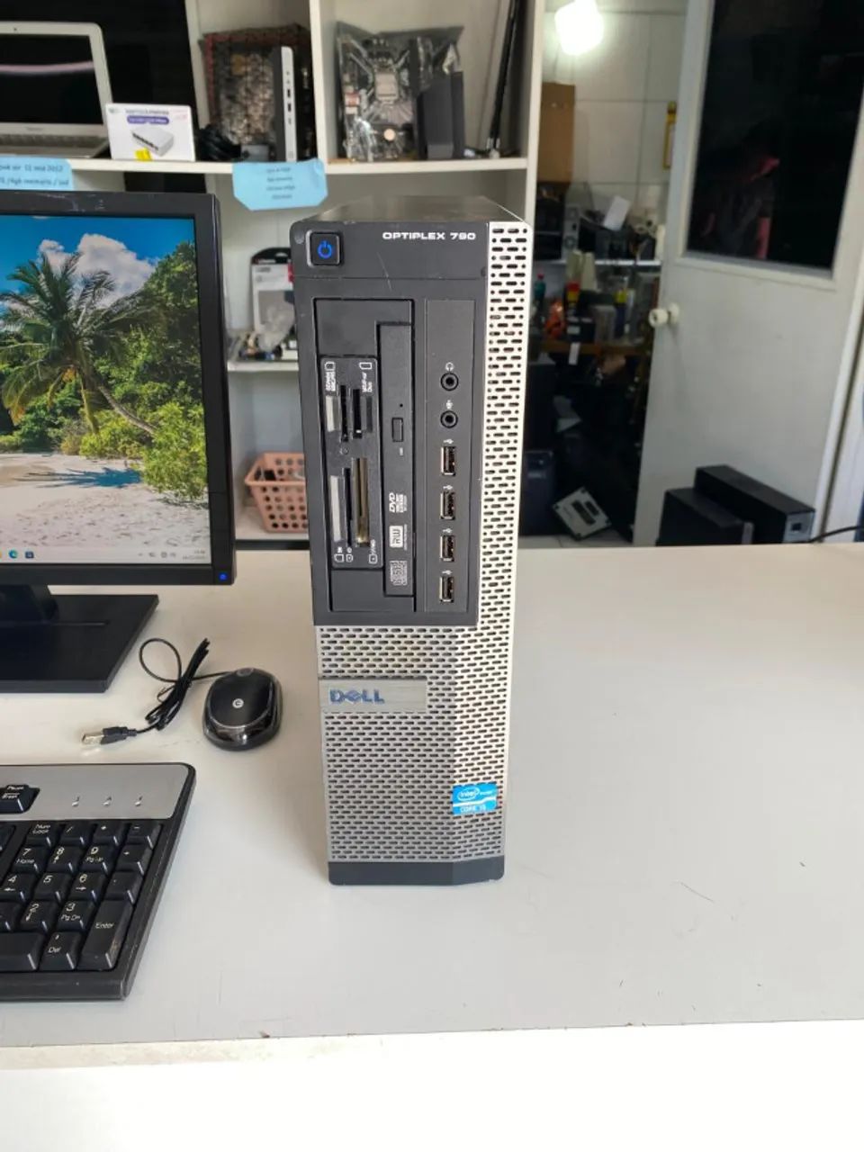 computador completo dell 790 core i5 2ªger/8gb mem/320gb+120gb ssd/tela 19 pol garantia nf - Foto 2