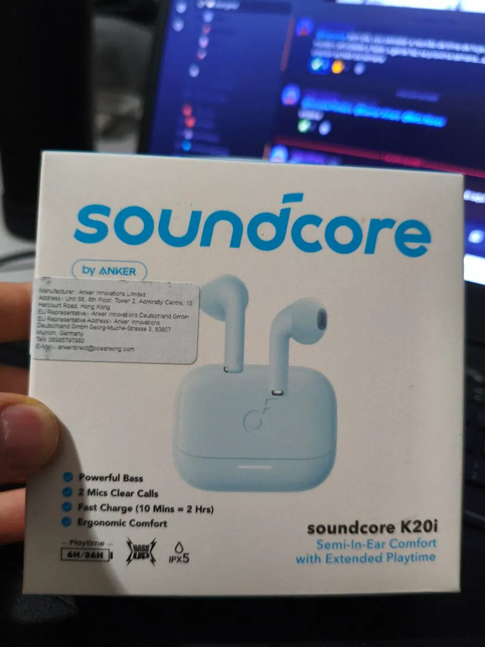 Soundcore K20i - Fone de ouvido TWS