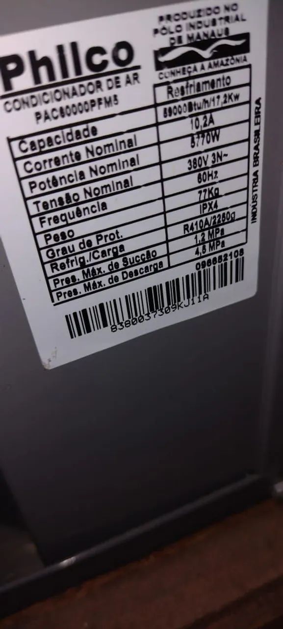 Ar condicionado 60.000 BTUs - Foto 2