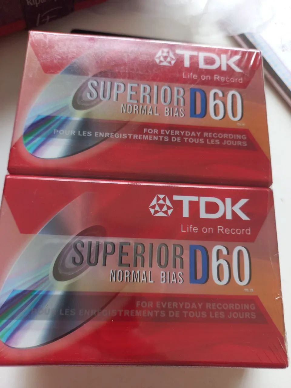 K7 TDK D60L2 Superior Normal Bias - Novo