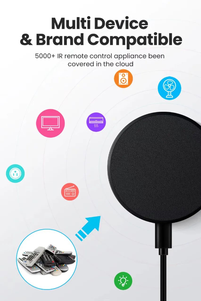 Controle Inteligente Smart Universal IR Wifi Avatto S16 Tuya   - Foto 6