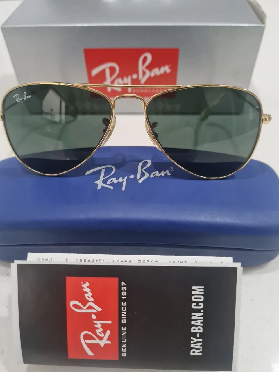 Óculos de Sol Ray-Ban Aviator para crianças. 