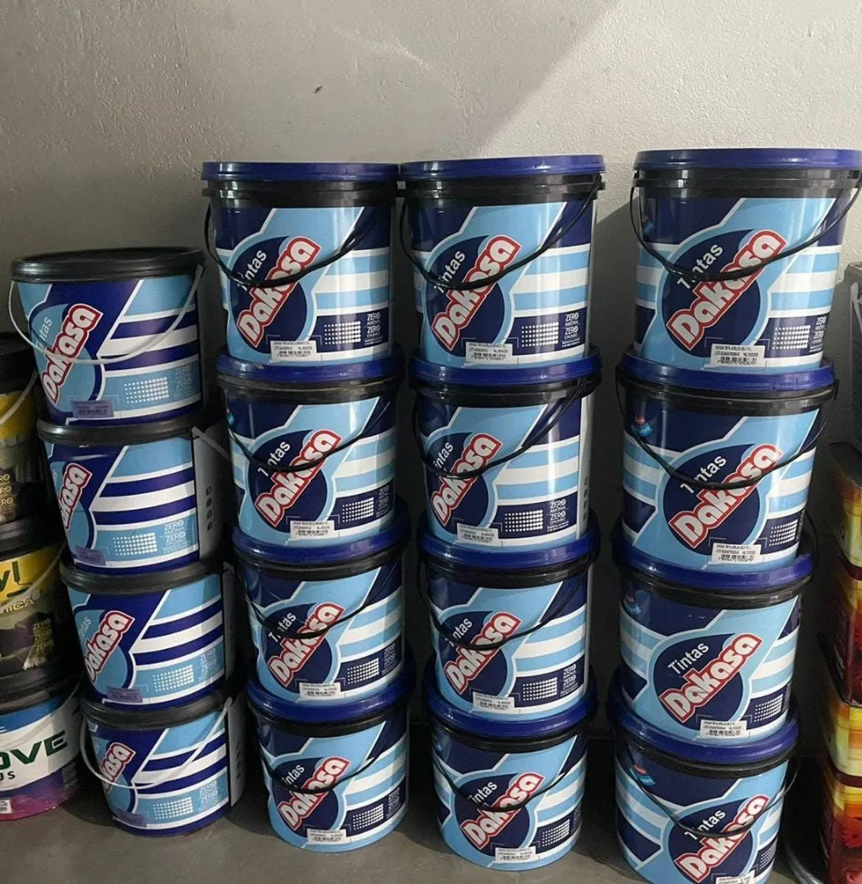 Tintas Dakasa 16L - Variedade de cores / entregamos a domicílio