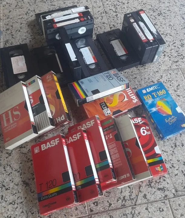 Lote de fitas VHS - Diversos títulos