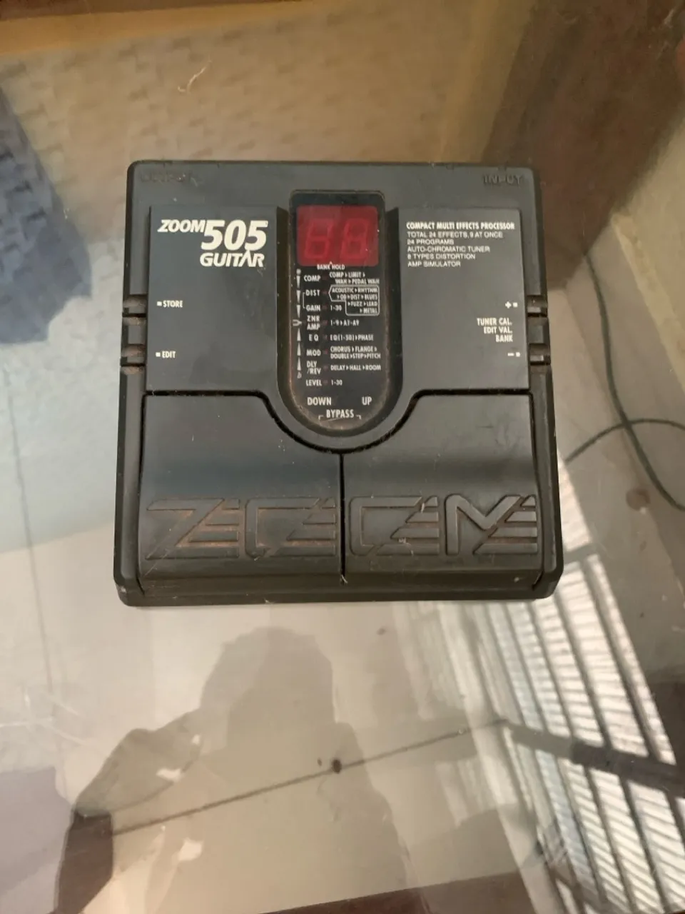 Pedaleira Zoom 505 Guitar