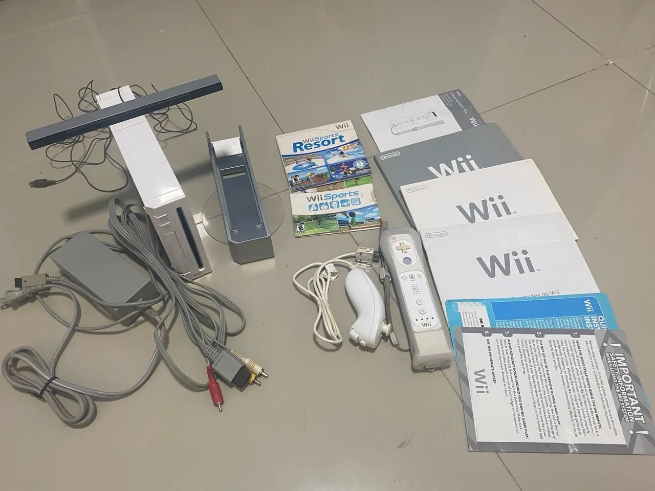 Nintendo Wii completo perfeito estado