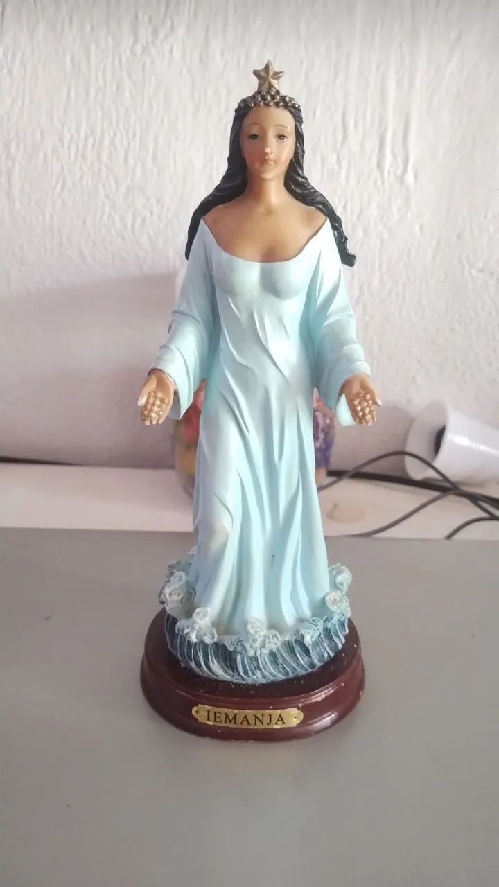 YEMANJA Resina 22cms  - Foto 4