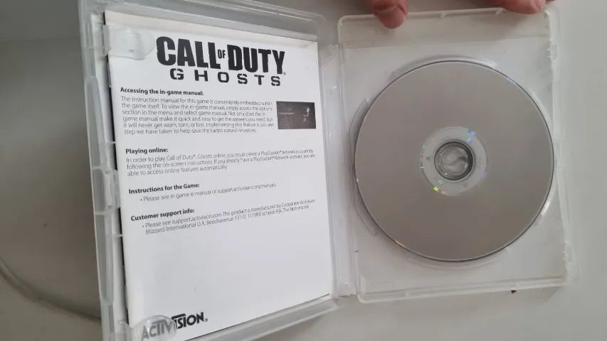 Jogo Call of Duty Ghosts Limited Edition PS3 Midia Física Original Impecável Usado - Foto 3