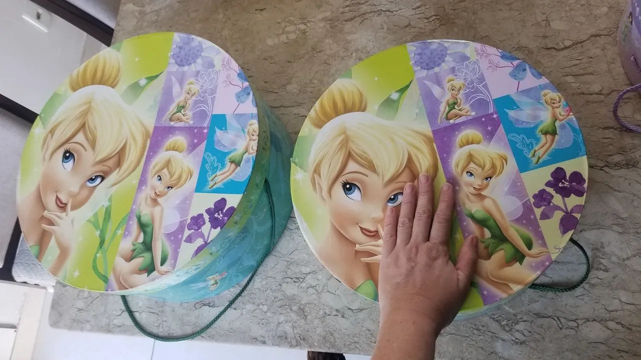Caixas Decorativas da Tinker Bell - original Disney - Foto 5