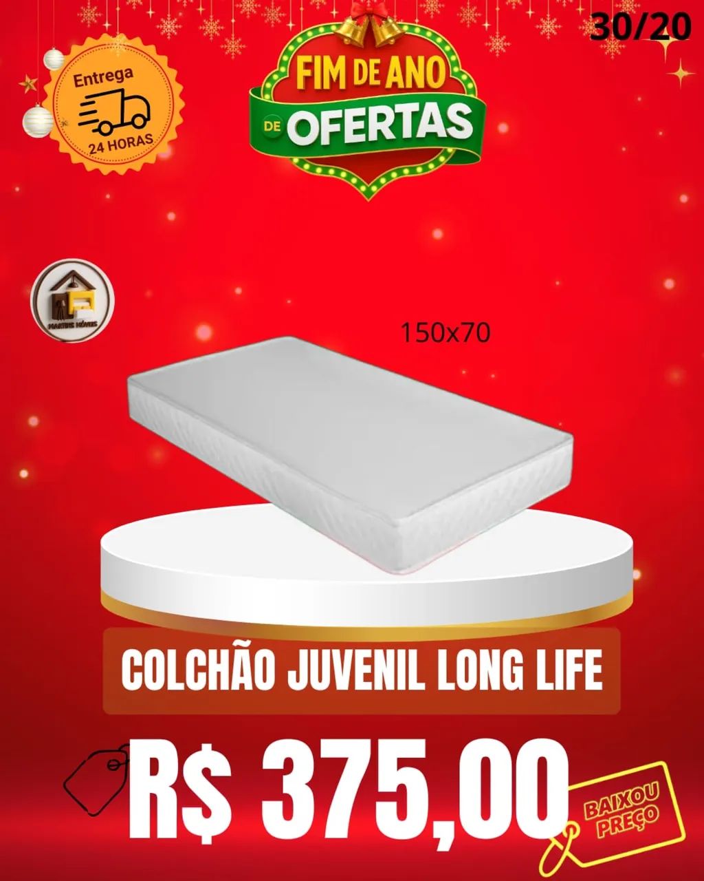 COLCHÃO JUVENIL 