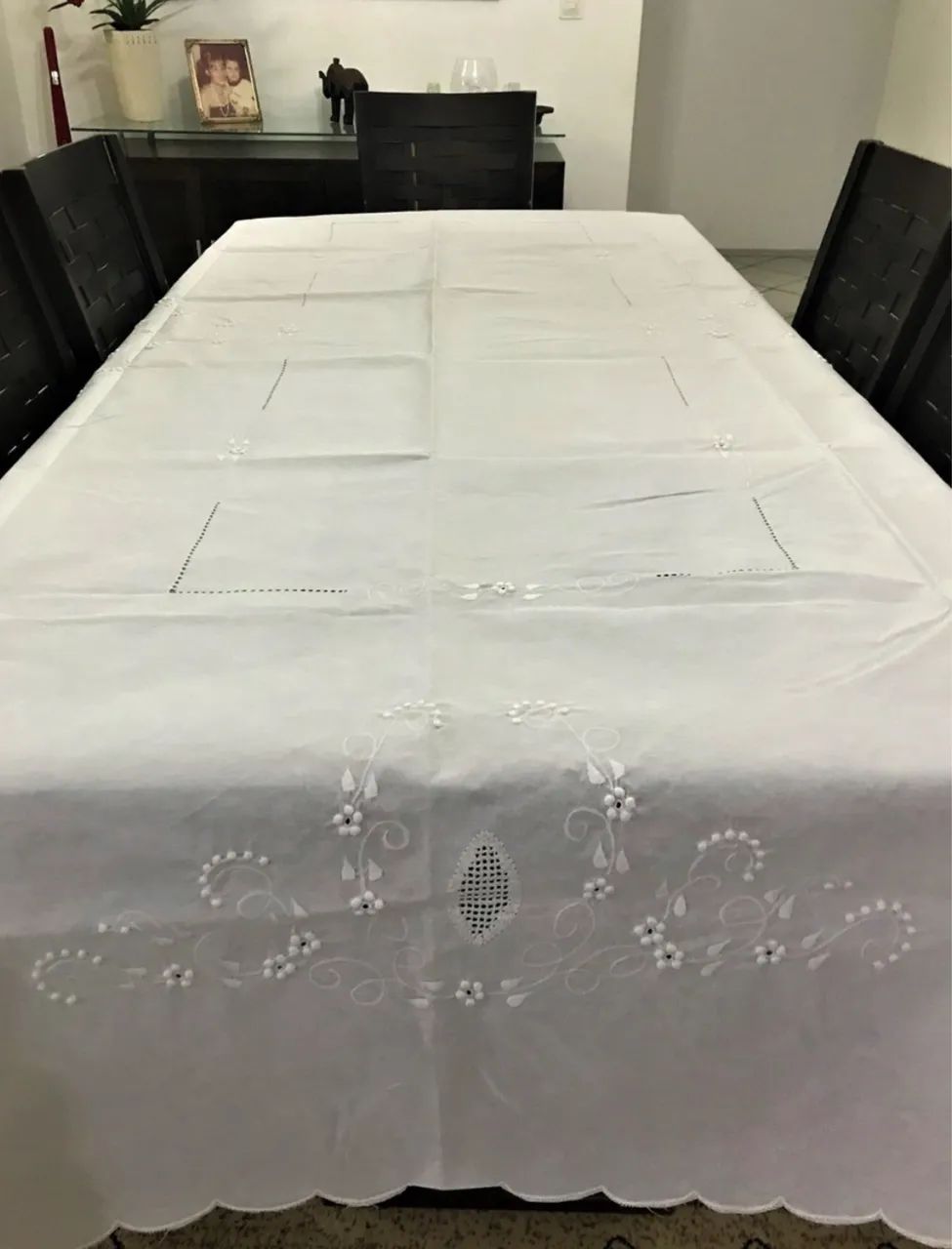 Toalha de mesa bordada - Foto 2