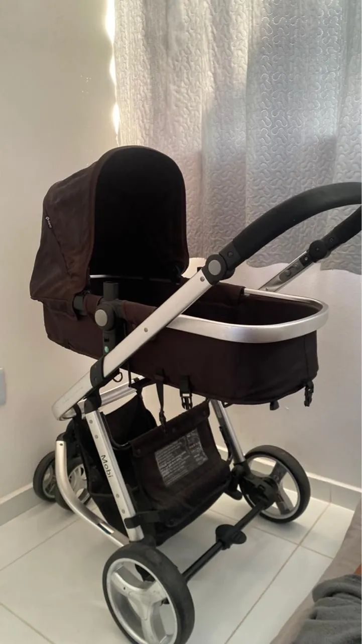 Carrinho de Bebê Safety 1st Mobi + Bebê Conforto - Conforto e Segurança para seu Bebê! - Foto 4