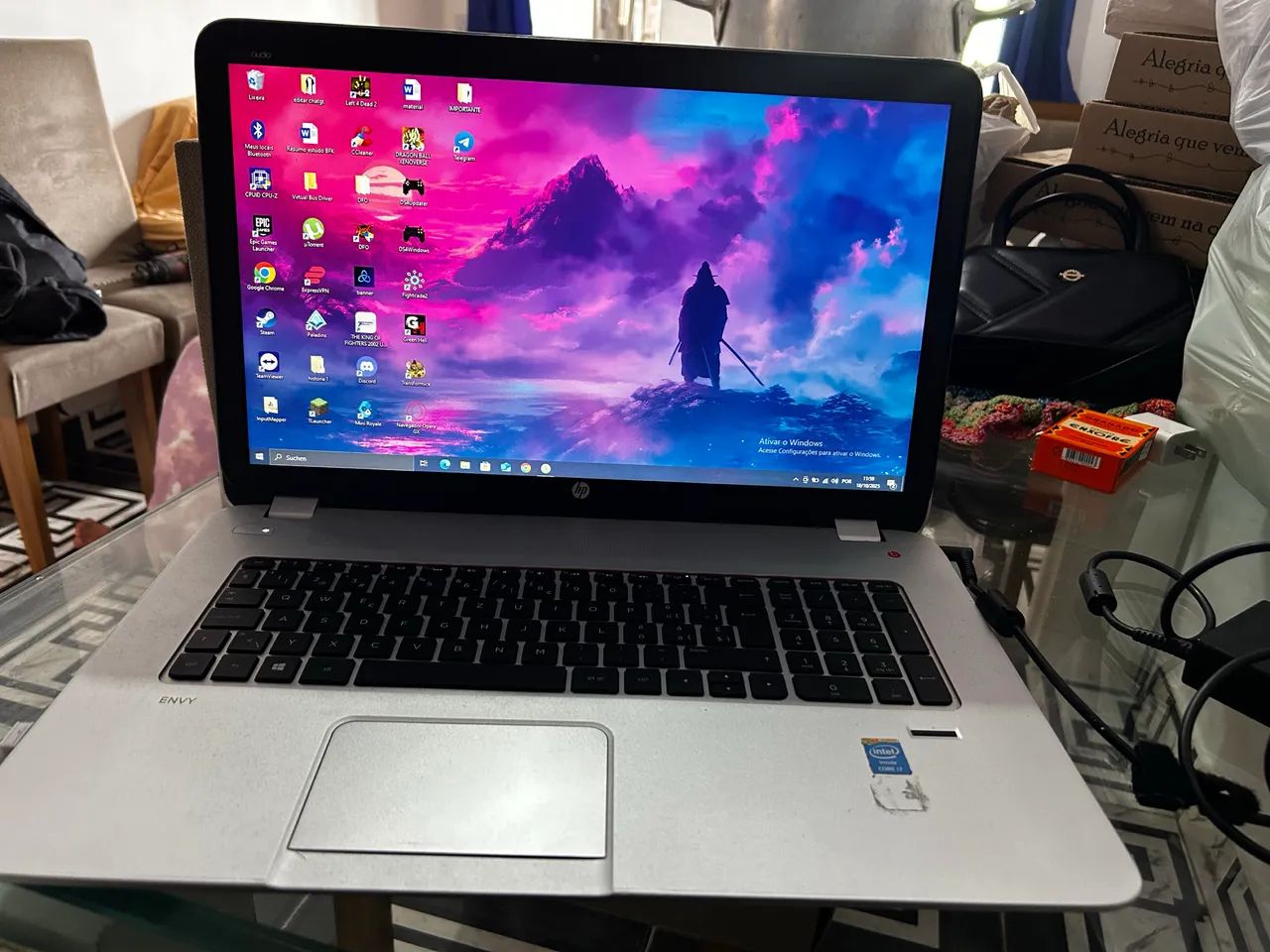 Notebook hp envy 17 modificado - Foto 4