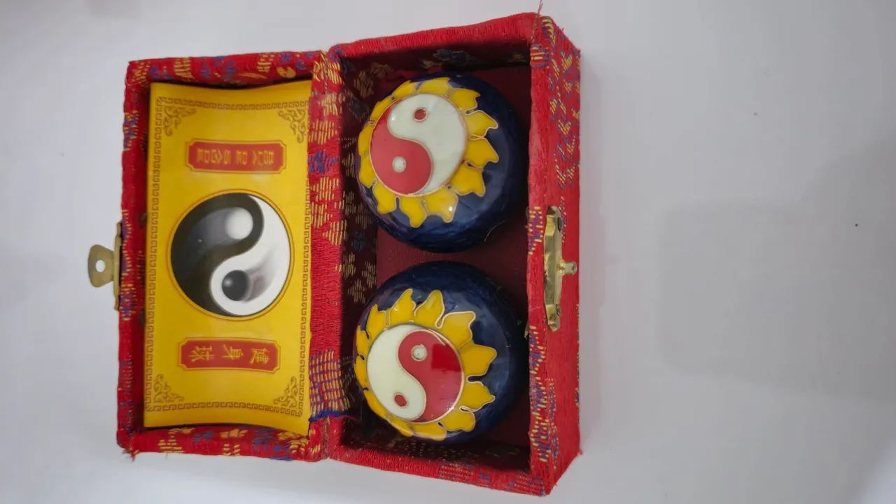 Par de Bolas de Acupuntura Yin Yang - Foto 2