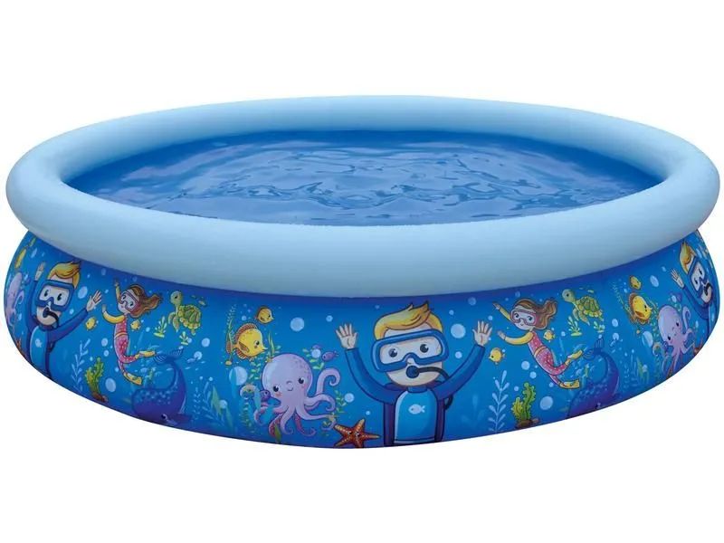 Piscina Infantil Inflável com Desenho Marinho 1140L - Foto 2