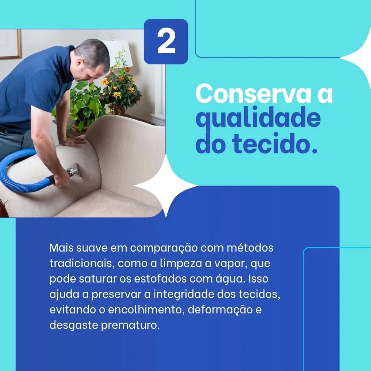 Higienização de Estofados A Seco - Foto 4