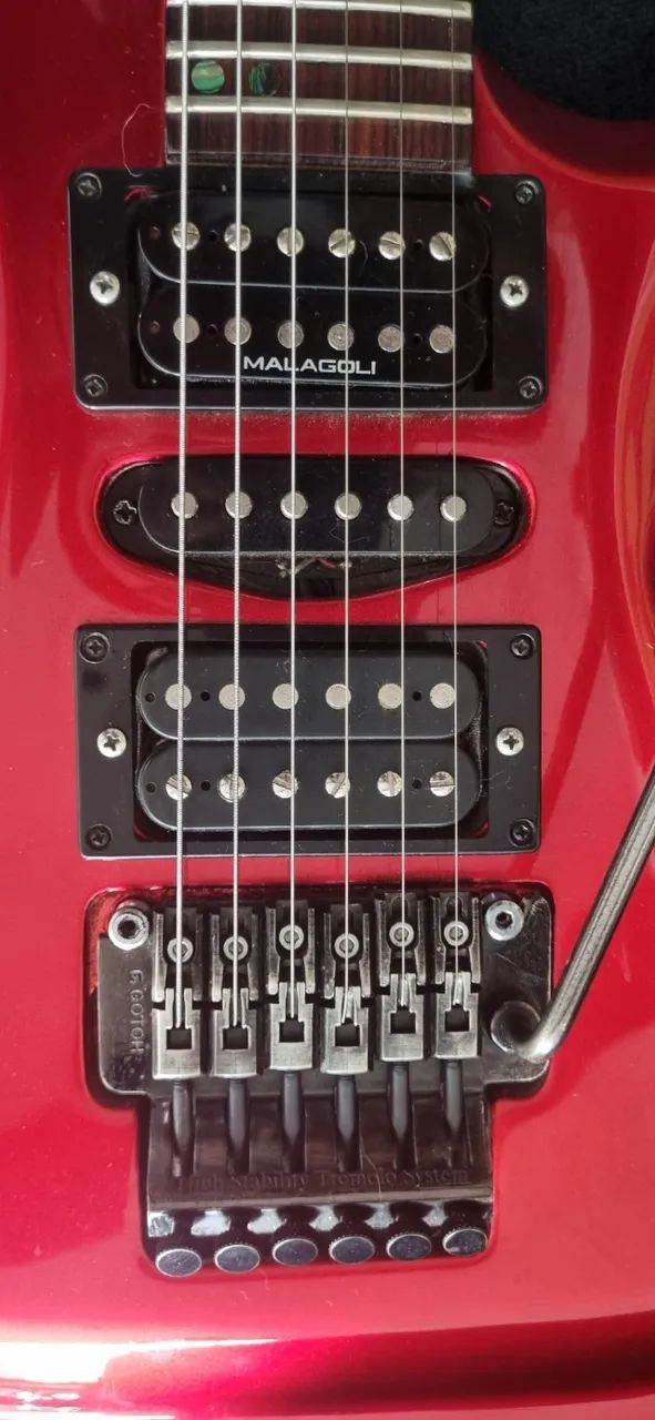 Guitarra Walckzack Walkirie ponte gotoh e caps Malagoli. - Foto 4