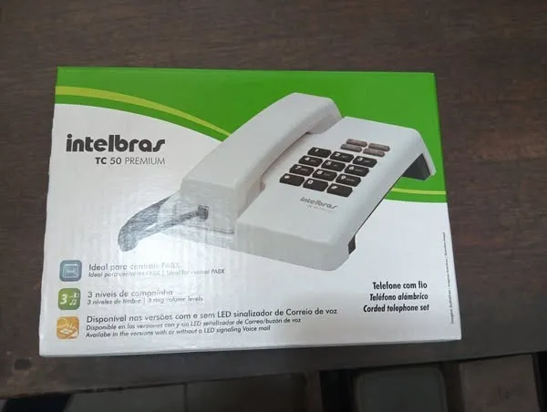 Torro telefone Intelbras TC 50 Premium novo na caixa por 45 reais Wats *