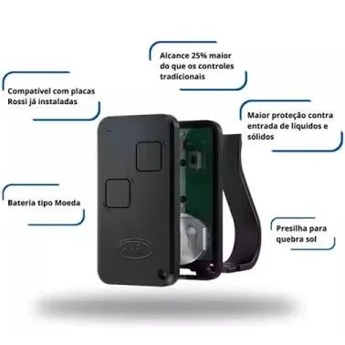 Controle Remoto para Portão Rossi  - Foto 2