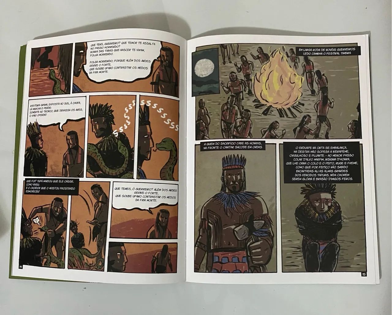 I-Juca Pirama em Quadrinhos - Gonçalves Dias - Foto 3