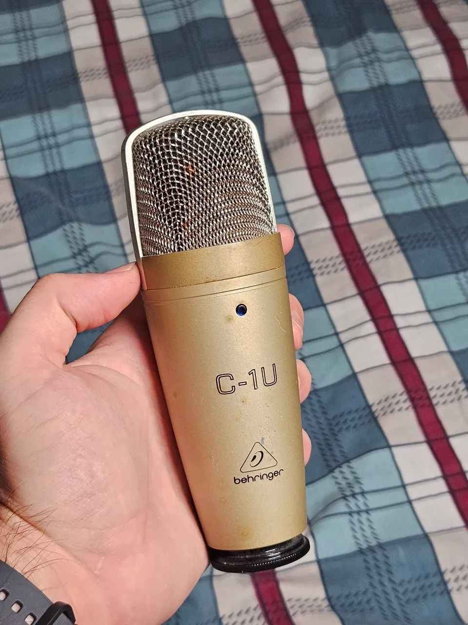 Microfone Behringer C-1U + Braço articulado