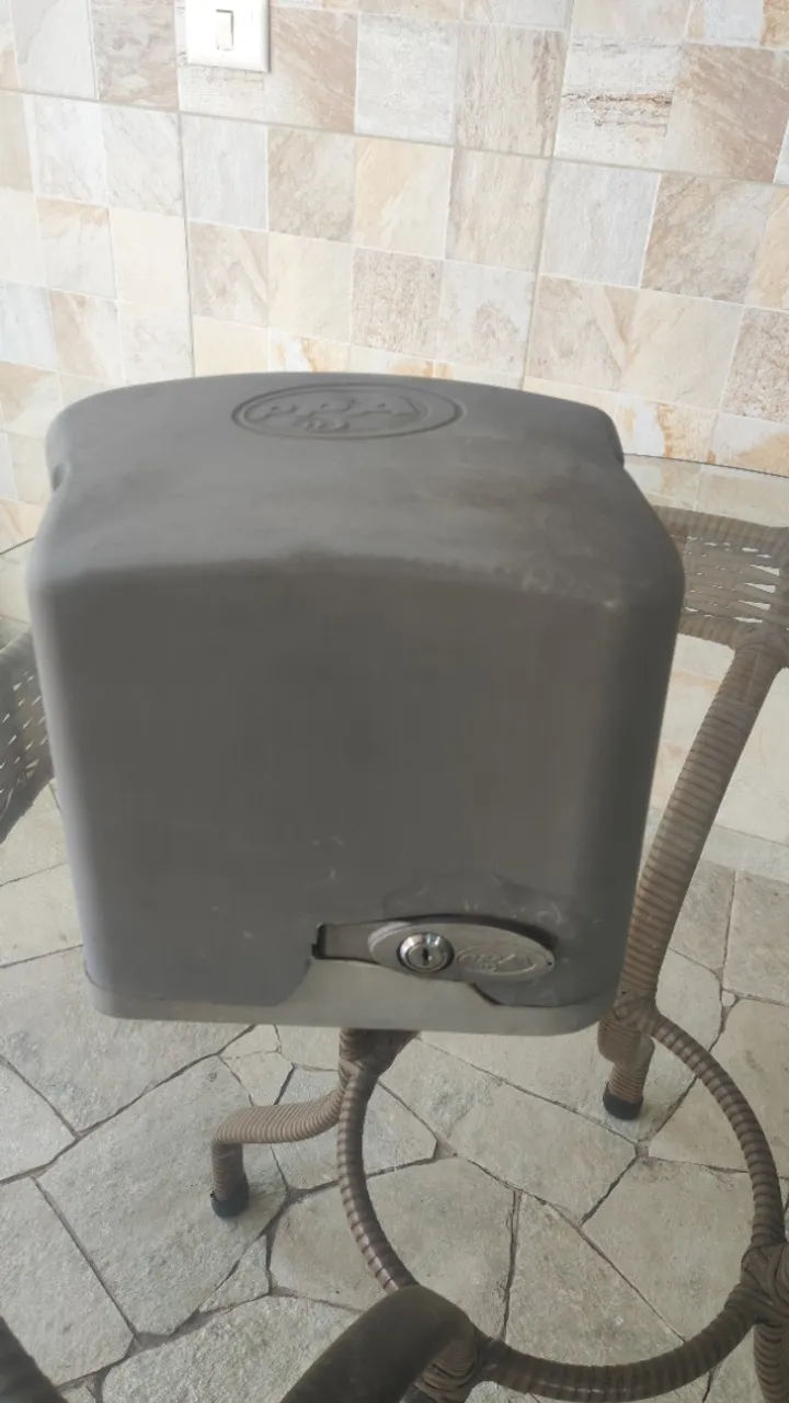 Motor do portão residencial PPA DZ Rio R/800 Jetflex 220V 200Hz e engrenagem de de Z14 
