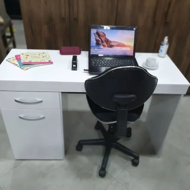OFERTA Escrivaninha Office 1 Porta 1 Gaveta  - Foto 4