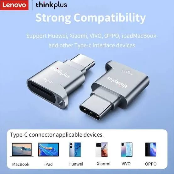 Adaptador USB-C para Cartão Micro SD - Lenovo - Foto 2