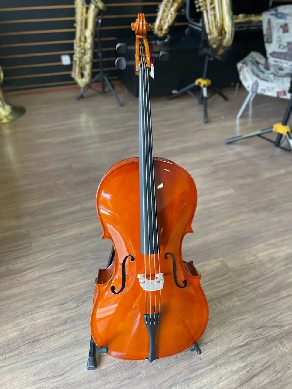 Violoncelo 4/4 Schieffer - Brilho  SCHCLO4/4-003 (NOVO) - Foto 2