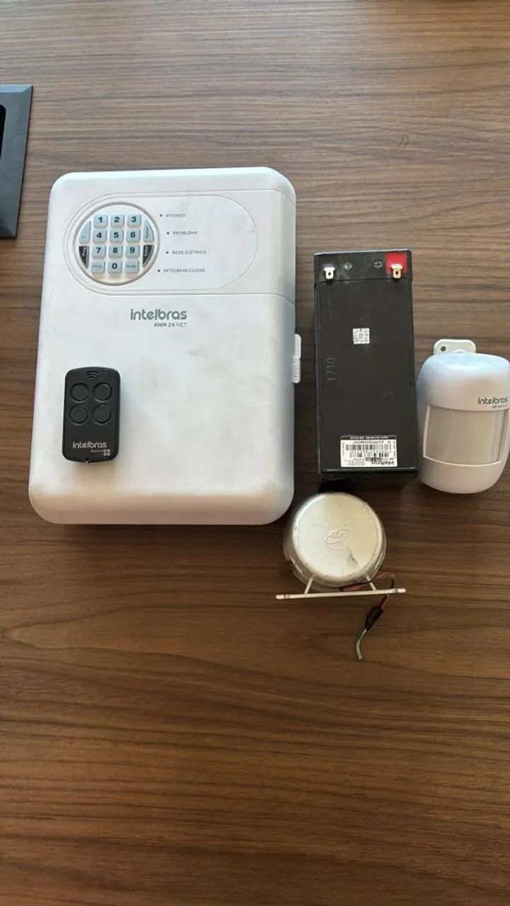 Central alarme completa