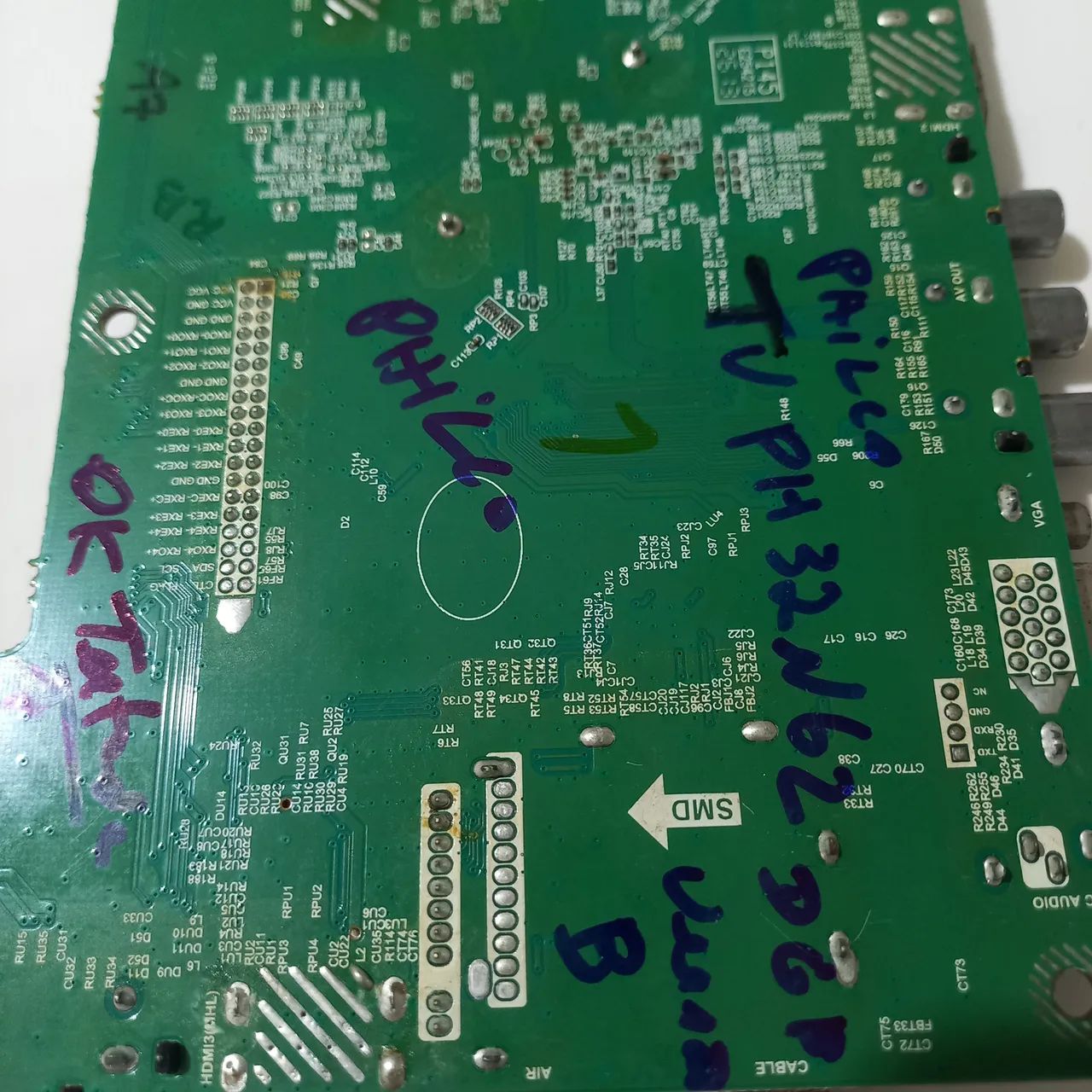 Placa principal philco tv ph32n62dgb versão B - Foto 4