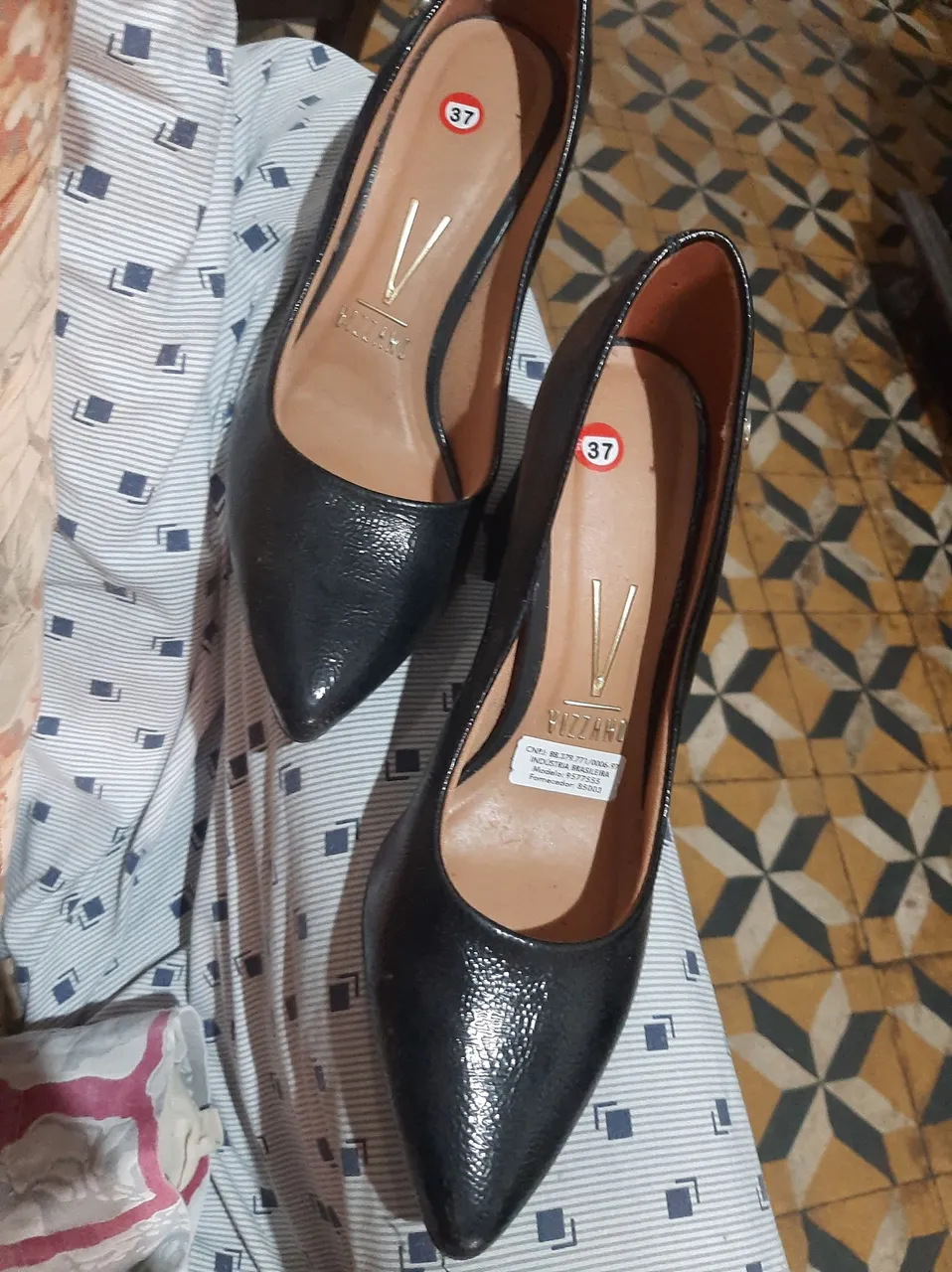 Sapato de bico fico Vizzano