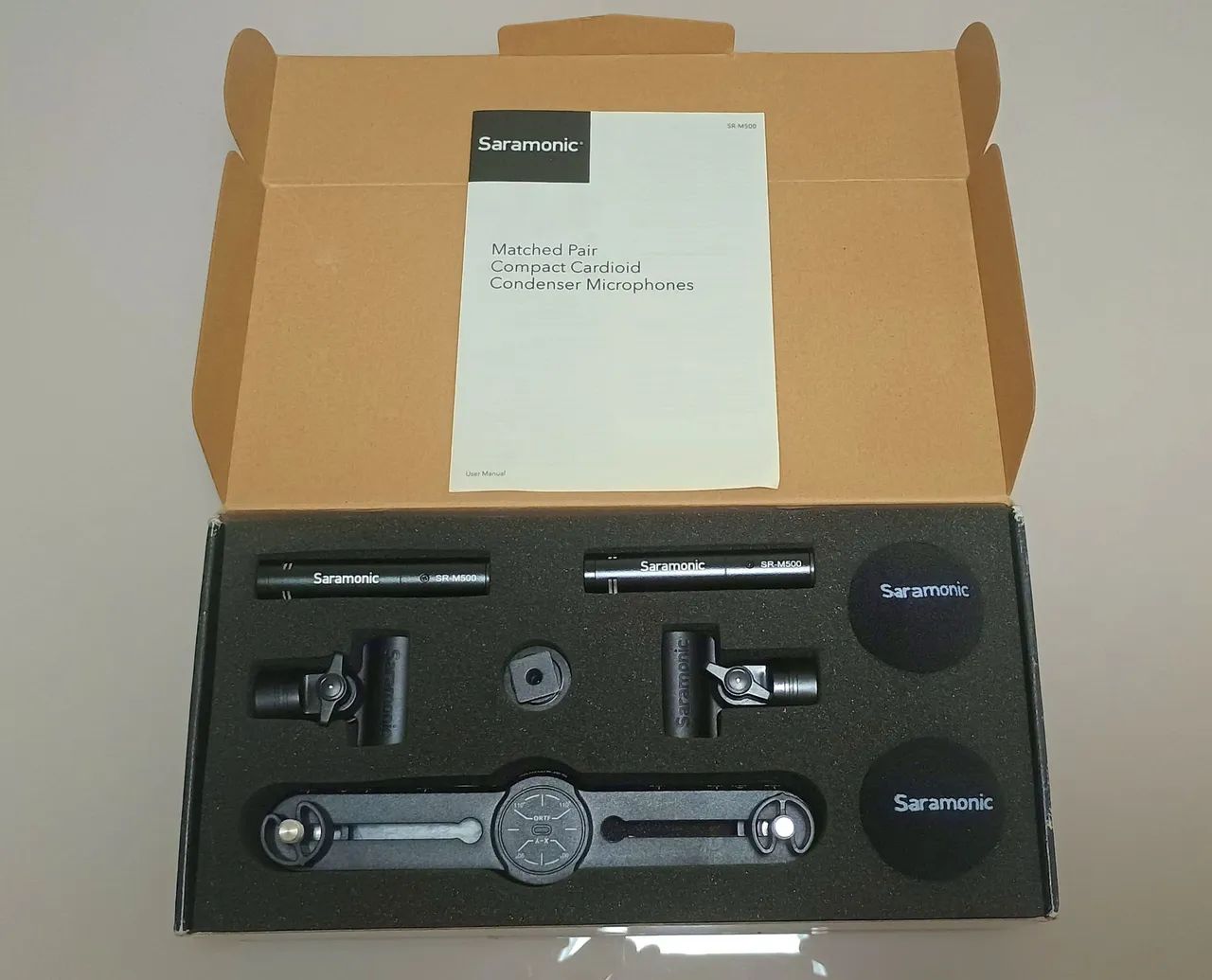 SR-M500 | Par Casado de Microfones Condensadores Saramonic - Foto 2