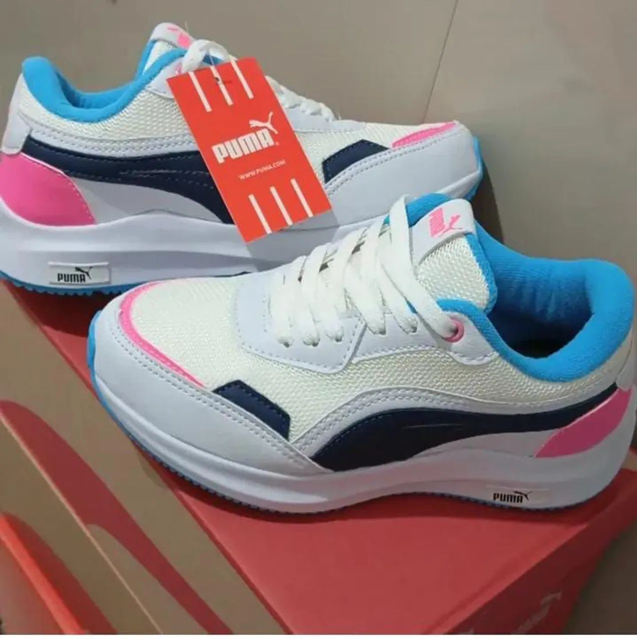 Tênis Puma Feminino Preto Tam 34 ao 40 - Foto 3