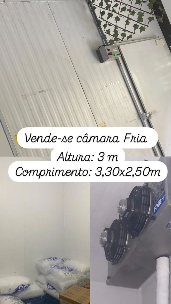 Vende-se câmara  fria 