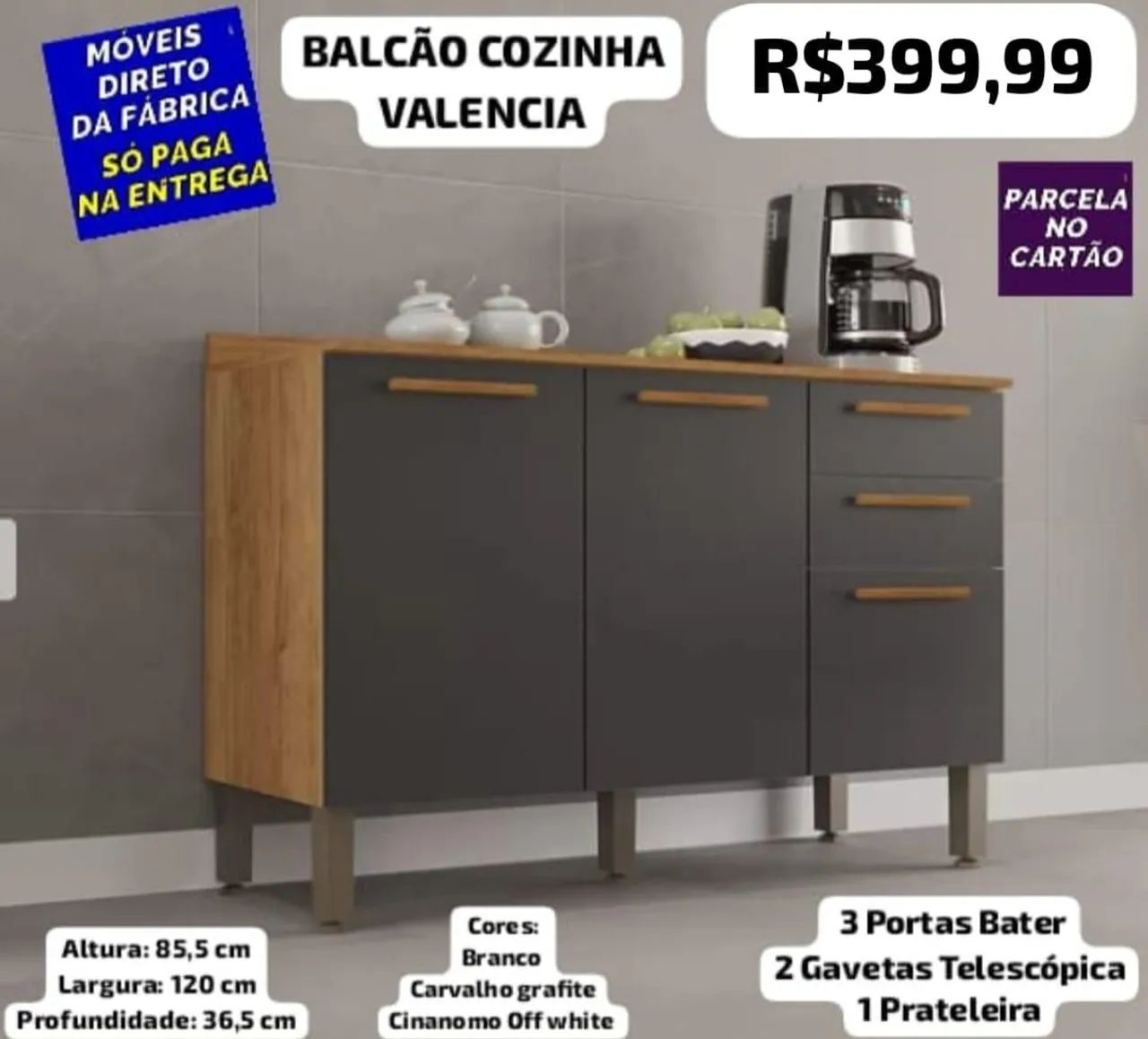 BALCÕES PAGA NA ENTREGA  - Foto 4