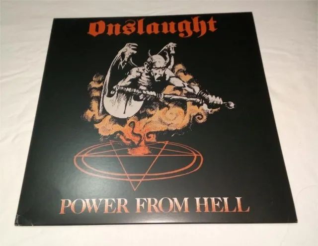 Onslaught - Power From Hell - Vinil Importado Alemanha