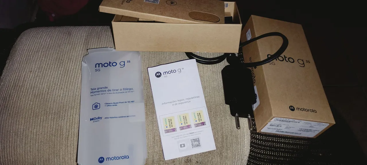 Troco moto g35 em outro celular