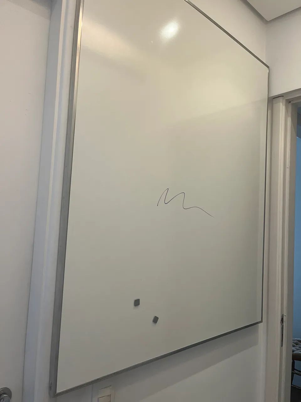 Quadro branco magnético 100x120 cm