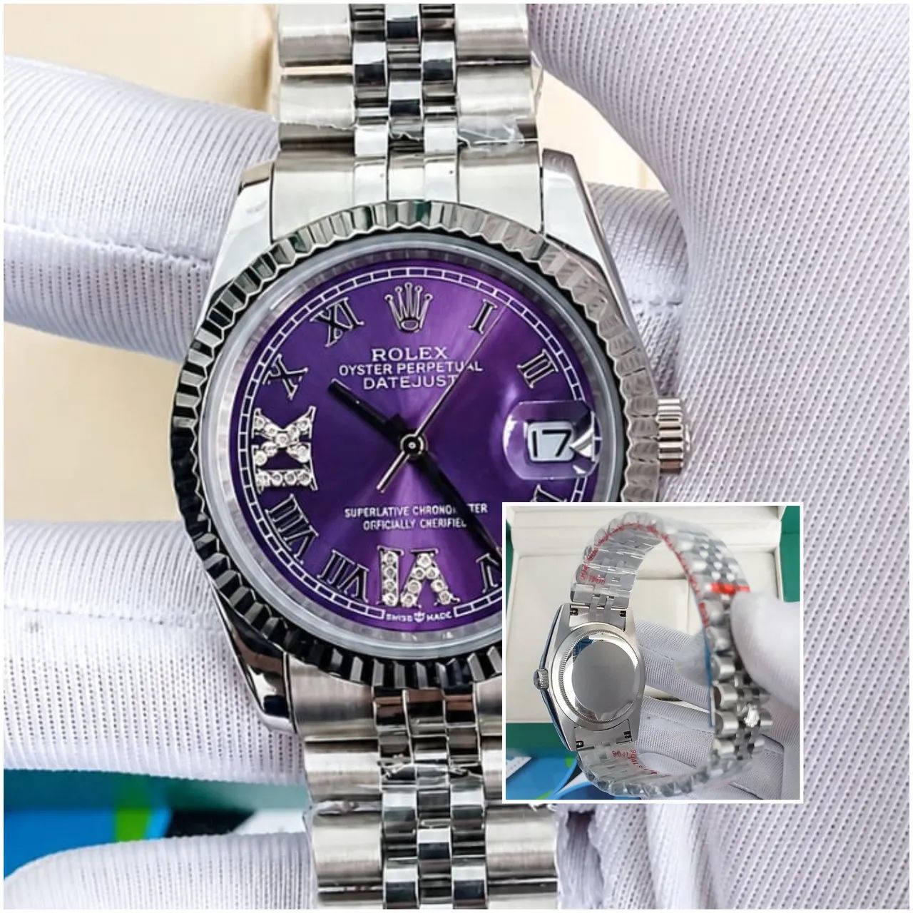 Relógio Rlx Oyster Perpetual Datejust