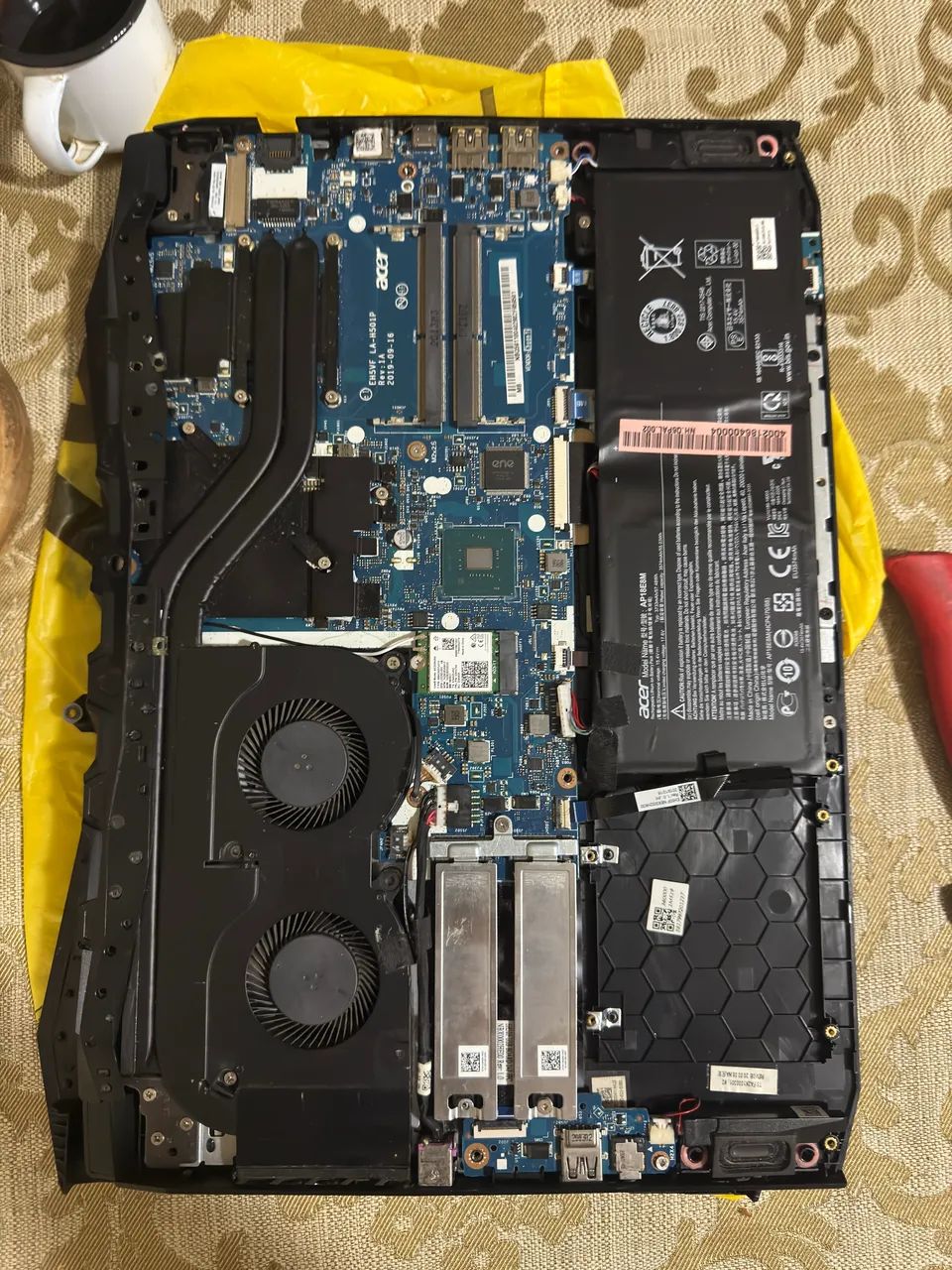 Acer Nitro 5 - PEÇAS - carcaça  - Foto 5