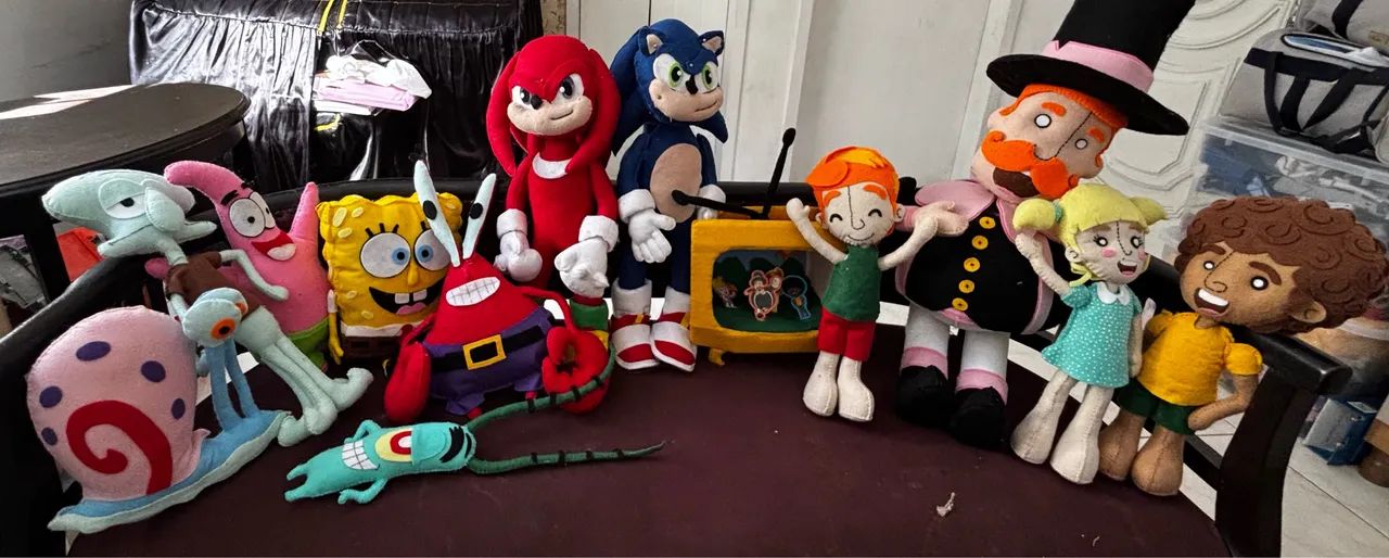 Bonecos de feltro