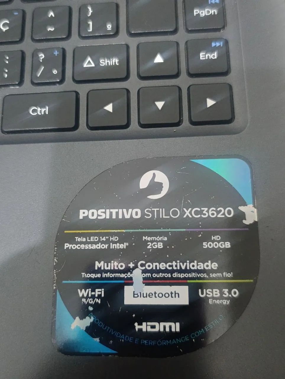 Notebook positivo 
