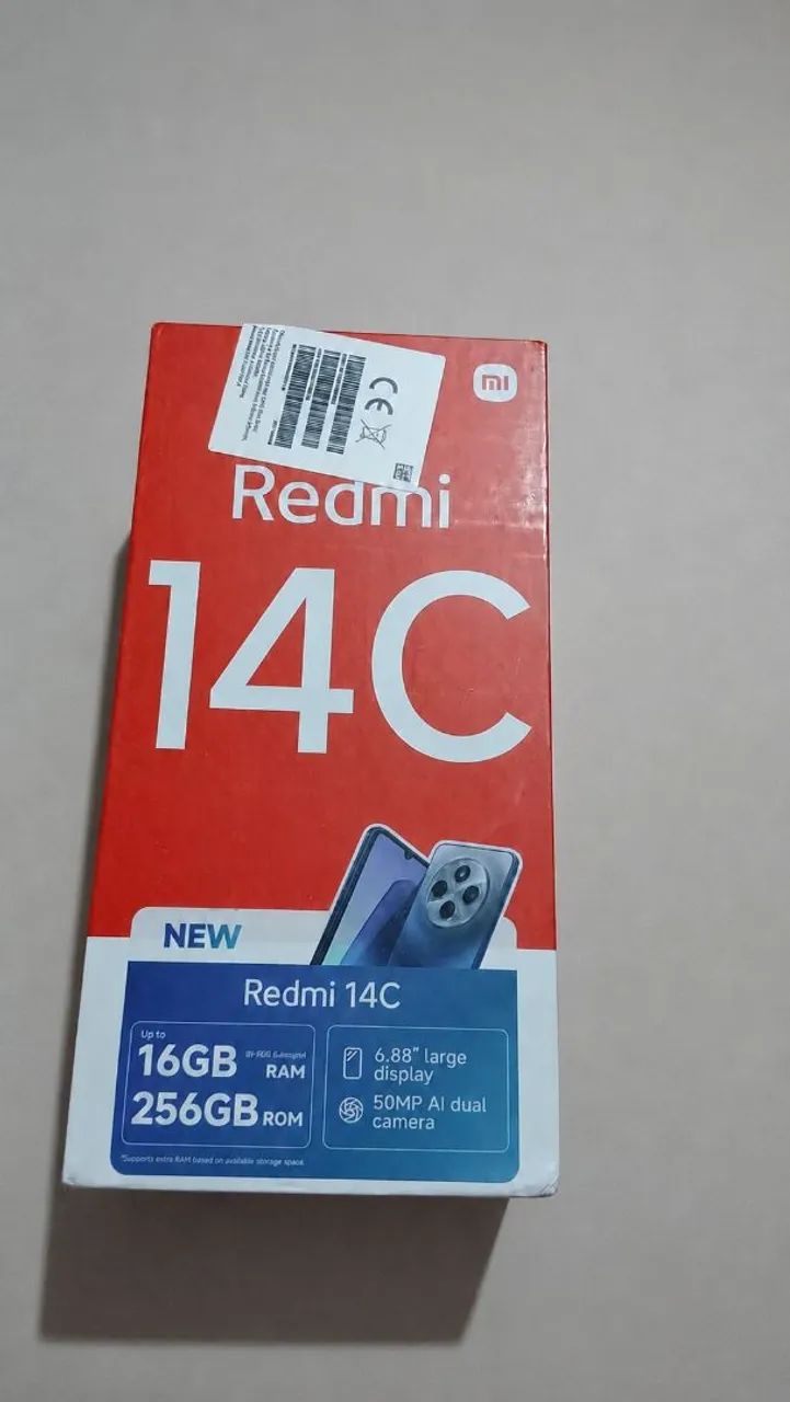Redmi 14C 256 GB - Completo com caixa - Foto 3