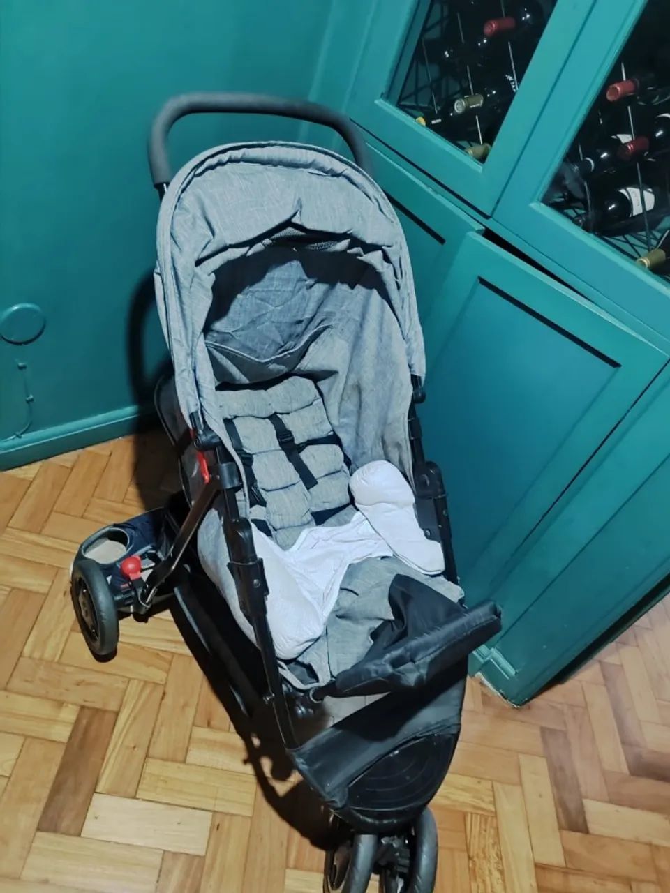 Berço, carrinho e cadeirinha de bebê - Foto 3