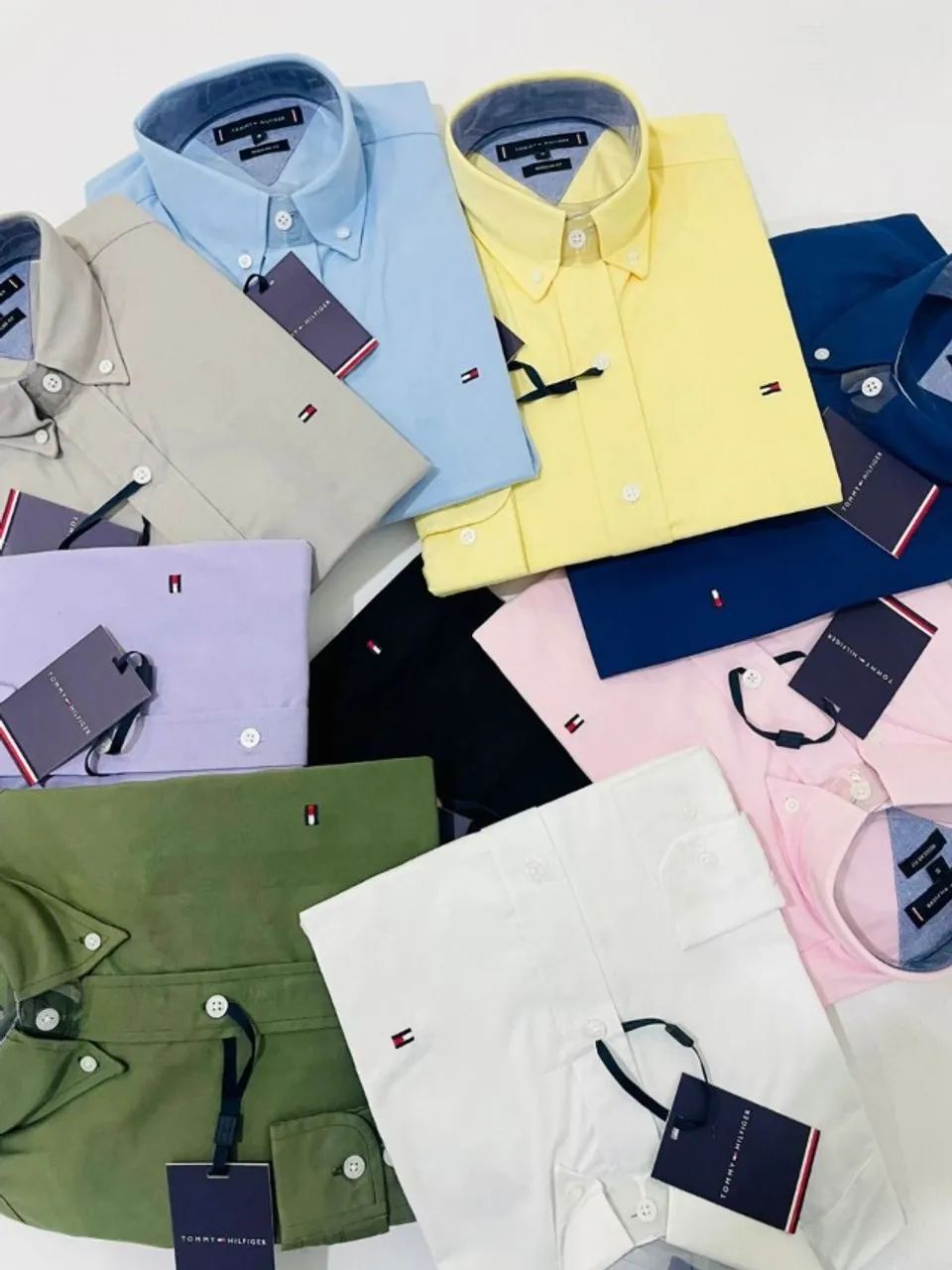 Camisa Tommy Hilfiger Masculina Slim 30%OFF Importada - Foto 3